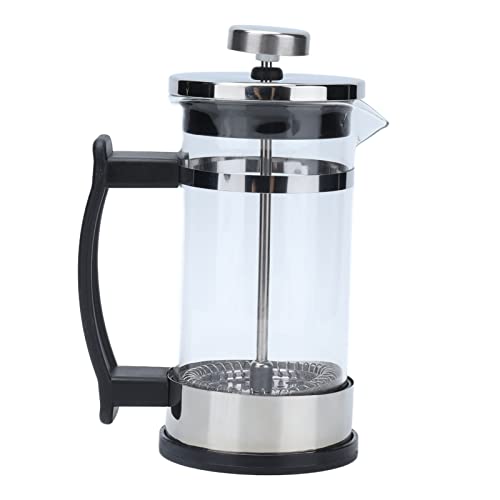 French Press Kaffee-Teebereiter, 350 Ml Handbrühkaffee-Presskanne, Hitzebeständiger Kaffee-Teekanne, Wasserkocher Für Das Heimbüro von TANIQIACA