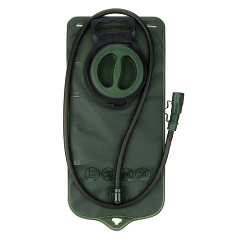 Hydration Bladder, 2L Water Bladder for Hiking Backpack, Portable 2L TPU Hydration Bladder for Camping Cycling Hiking Running Large Opening Sports Water Bag Green Hydration Bladder, 2L Water Bladder for Hiking Backpack, Portable 2L TPU Hydration Bladder for Camping Cycling Hiking Running Large Opening Sports Water Bag Green von TANIQIACA