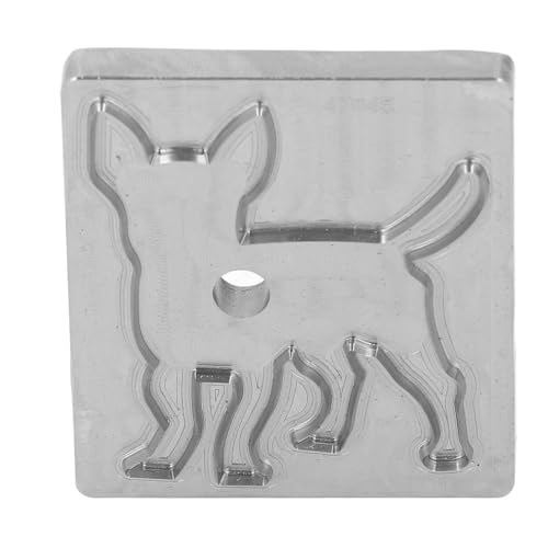 Leather Hole Cutter Set, Dog Shape Cutting Die Alloy Steel Leather Punching Mold for DIY Fabric Clay Crafts - for Crafters and DIY Enthusiasts Leather Hole Cutter Set, Dog Shape Cutting Die Alloy Steel Leather Punching Mold for DIY Fabric Clay Crafts - for Crafters and DIY Enthusiasts von TANIQIACA