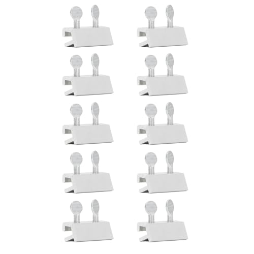 Sliding Window Lock Set – 10 Pack Double Hole Window Stops, Stainless Steel Security Locks for Vertical & Horizontal, Easy Install, No Tools Needed von TANIQIACA