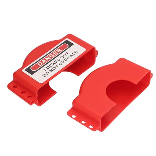 TANIQIACA Valve Lockout Device - Adjustable Security Gate Valve Lock for 25‑165mm Diameter Valve Handles, for Industrial, Chemical, and Environments von TANIQIACA