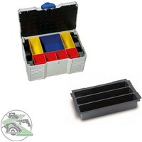 Mini Systainer T-Loc iii Boxeneinsatz 3-fach lichtgrau 80590830 Koffer Box - Tanos von TANOS
