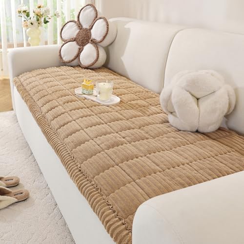 TANTEC Dicke Sofa überzug Waschbar - Neu Weiches Kord Universal Couch überzug 2 3 4 Sitzer, Anti-Rutsch Sofabezug, Gemütlich Sofa Cover Sofa bezug Sofaüberwürfe Möbelschoner für Wohnzimmer (70x180cm) TANTEC Dicke Sofa überzug Waschbar - Neu Weiches Kord Universal Couch überzug 2 3 4 Sitzer, Anti-Rutsch Sofabezug, Gemütlich Sofa Cover Sofa bezug Sofaüberwürfe Möbelschoner für Wohnzimmer (70x180cm) von TANTEC