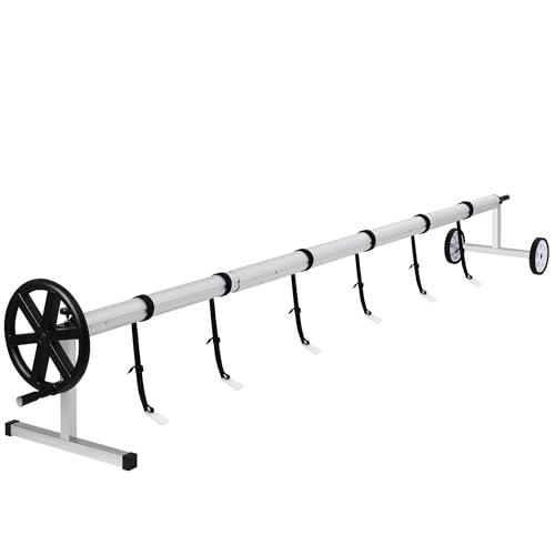 TANYEAR 3m-5,7m Pool Aufroller Aufrollsystem Premium Aufroller Poolfolienaufroller mit Reifen, Aufrollvorrichtung Witterungsbeständiges Aufrollsysteme mit Bänder, für Abdeckung Poolplanen TANYEAR 3m-5,7m Pool Aufroller Aufrollsystem Premium Aufroller Poolfolienaufroller mit Reifen, Aufrollvorrichtung Witterungsbeständiges Aufrollsysteme mit Bänder, für Abdeckung Poolplanen von TANYEAR