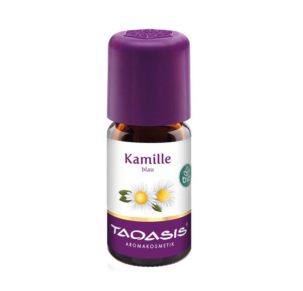 TAOASIS GmbH Natur Duft Manufaktur Duftöl KAMILLE BLAU Bio Öl, 5 ml, Kamille von TAOASIS GmbH Natur Duft Manufaktur