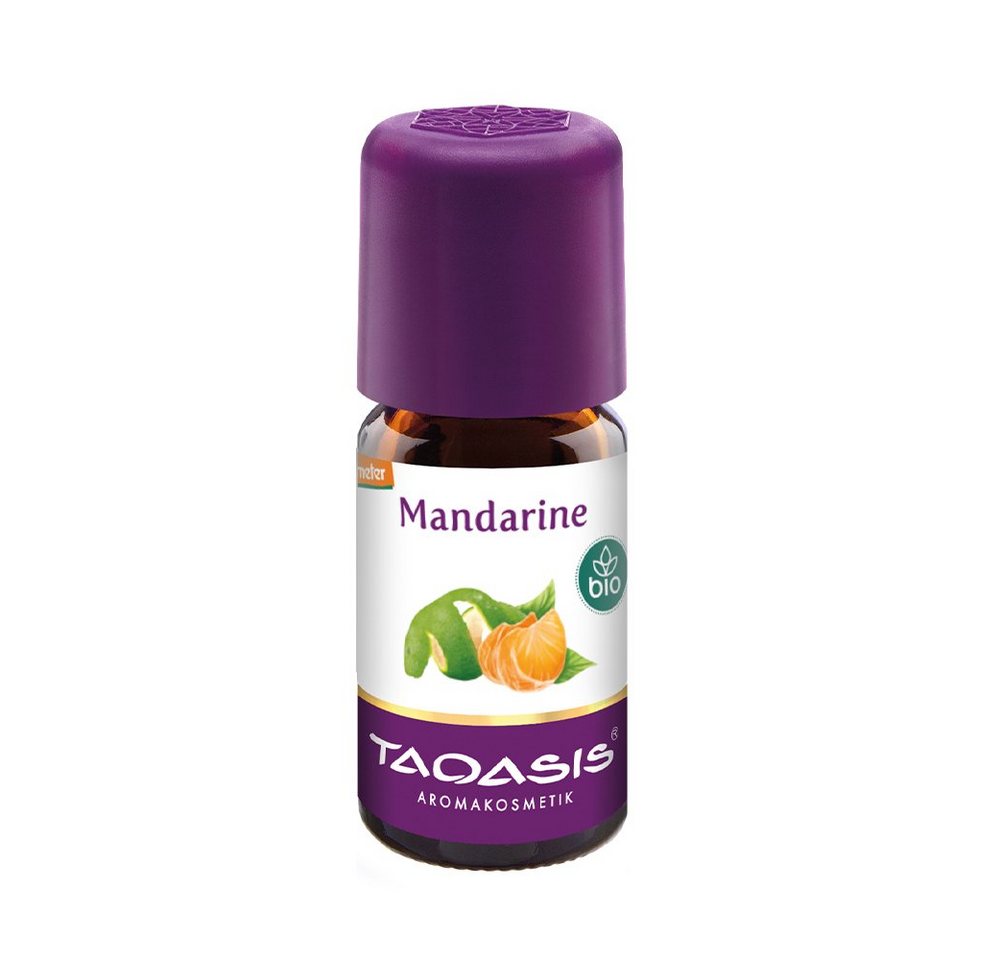 TAOASIS GmbH Natur Duft Manufaktur Duftöl MANDARINE GRÜN Bio/demeter ätherisches Öl, 5 ml, Mandarinenöl von TAOASIS GmbH Natur Duft Manufaktur