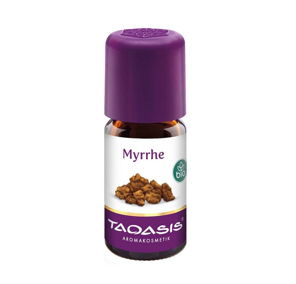 TAOASIS GmbH Natur Duft Manufaktur Duftöl MYRRHEÖL Bio, 5 ml, Myrrhe Bio Öl von TAOASIS GmbH Natur Duft Manufaktur