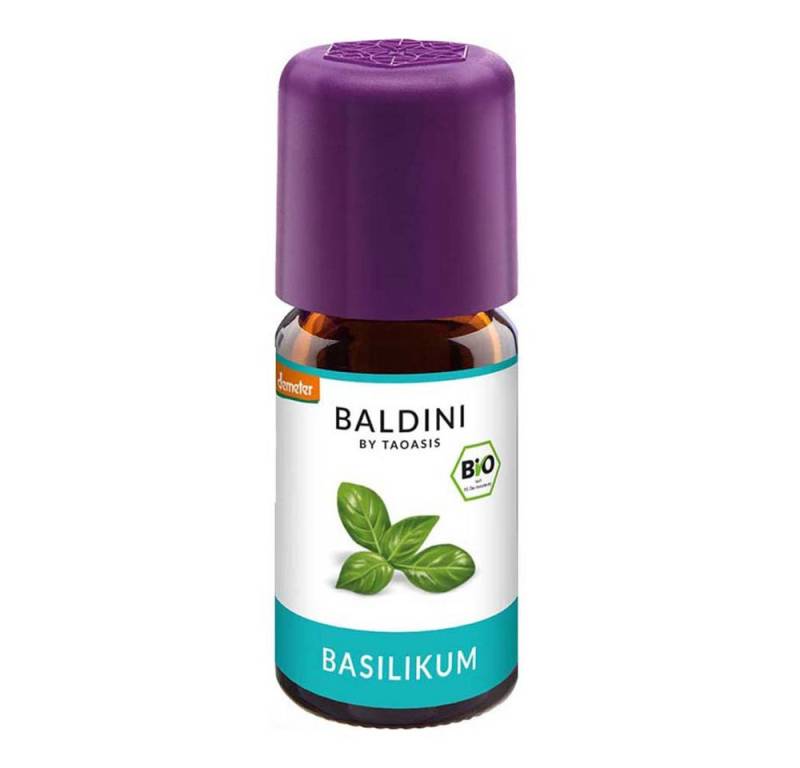 TAOASIS GmbH Natur Duft Manufaktur Duftöl Bio Aroma - Basilikum demeter 5ml von TAOASIS GmbH Natur Duft Manufaktur