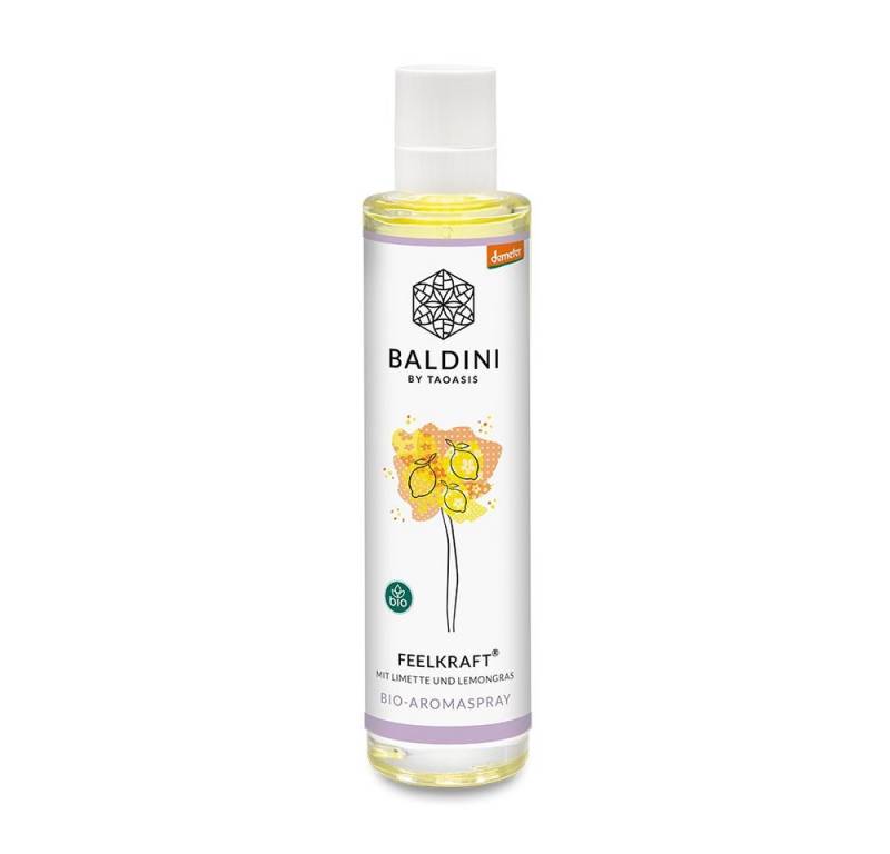 TAOASIS GmbH Natur Duft Manufaktur Raumduft BALDINI Feelkraft Bio/demeter Raumspray, 50 ml, Raumspray aus 100% naturreinen, ätherischen Ölen von TAOASIS GmbH Natur Duft Manufaktur