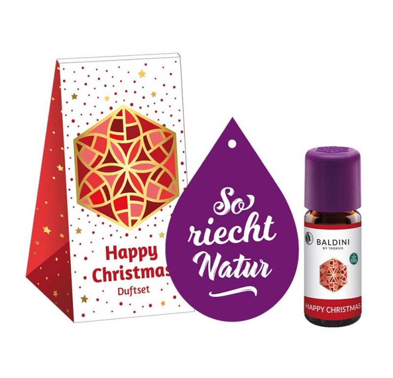TAOASIS GmbH Natur Duft Manufaktur Raumduft Happy Christmas - Mini-Duftset mit Dekotropfen von TAOASIS GmbH Natur Duft Manufaktur