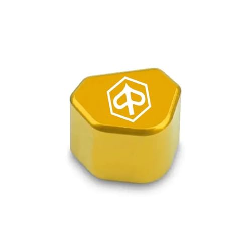 Lenksignaltaste Für Liberty125 MP3 500 Medley Beverly 300 ZIP50 Schalter Taste Blinker Kappe(Gold) von TAOBOZI