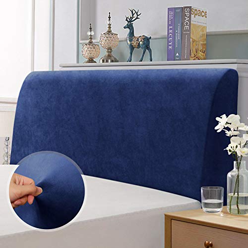 TAOCOCO Bett Kopfteil Abdeckung, elastische Kopfteil Schutzabdeckung, All-inclusive-Design einfarbiger elastischer Schutz, Navy blau 180-200 cm TAOCOCO Bett Kopfteil Abdeckung, elastische Kopfteil Schutzabdeckung, All-inclusive-Design einfarbiger elastischer Schutz, Navy blau 180-200 cm von TAOCOCO