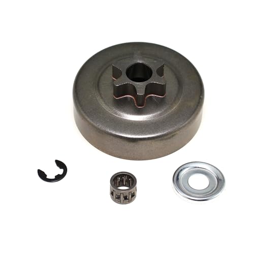 TAODAN Kupplungstrommel Ritzel Kit 3/20.3 cm 6T Unterlegscheibe Elektronische Klemmkettensäge Ersatzteil passend für 017 018 021 023 025 MS170 MS180 MS210 MS230 MS250 MS251 von TAODAN