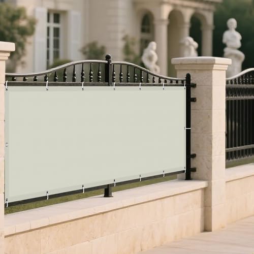 Sonnensegel Wasserdicht Rechteckig 445 x 530 cm Rechteckig Wasserdicht 98% UV Schutz Balkon Regenschutz mit Spannseilen mit Ösen für Balkon Terrasse Garten Outdoor, Beige Sonnensegel Wasserdicht Rechteckig 445 x 530 cm Rechteckig Wasserdicht 98% UV Schutz Balkon Regenschutz mit Spannseilen mit Ösen für Balkon Terrasse Garten Outdoor, Beige von TAOLITAO