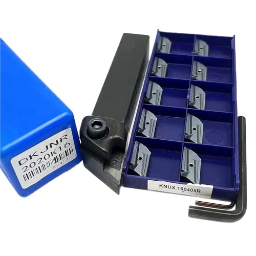 1 stücke DKJNR2020K16 DKJNR2525M16 Wende Metall Schaum Drehen Werkzeug Halter + 10 stücke KNUX160405R Hartmetall Einsatz for Schneiden Threading Einstechen(DKJNR2020K16-LT10) von TAOMENJS