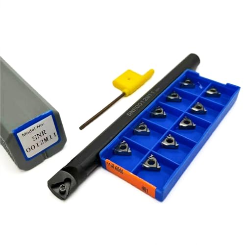 1 stücke SNR0008K11 SNR0010K11 SNR0012M11 SNR0013N11 SNR0016Q11 CNC Interne Drehmaschine Threading Bohren Bar Halter + 10 stücke MMT11IR Hartmetall Einsatz(SNR0012M11-H01) von TAOMENJS