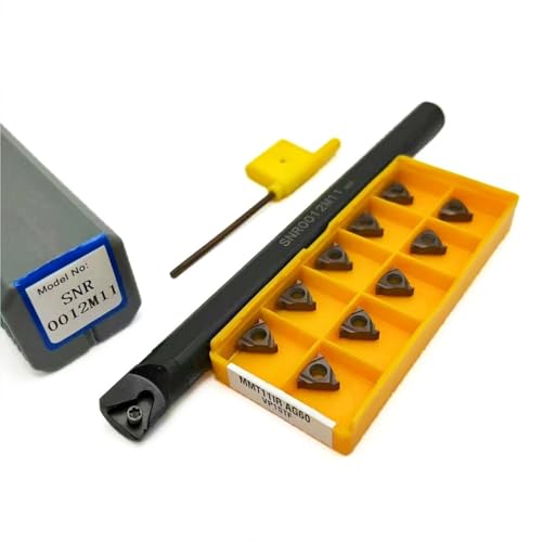 1 stücke SNR0008K11 SNR0010K11 SNR0012M11 SNR0013N11 SNR0016Q11 CNC Interne Drehmaschine Threading Bohren Bar Halter + 10 stücke MMT11IR Hartmetall Einsatz(SNR0012M11-VP15TF) von TAOMENJS