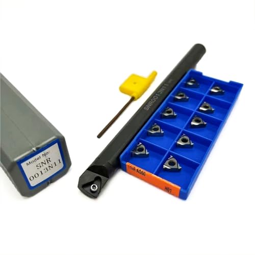 1 stücke SNR0008K11 SNR0010K11 SNR0012M11 SNR0013N11 SNR0016Q11 CNC Interne Drehmaschine Threading Bohren Bar Halter + 10 stücke MMT11IR Hartmetall Einsatz(SNR0013N11-H01) von TAOMENJS