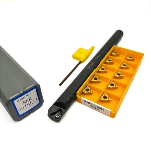 1 stücke SNR0008K11 SNR0010K11 SNR0012M11 SNR0013N11 SNR0016Q11 CNC Interne Drehmaschine Threading Bohren Bar Halter + 10 stücke MMT11IR Hartmetall Einsatz(SNR0013N11-UE6020) von TAOMENJS
