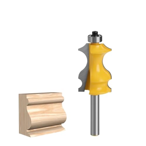 Handlauf-Fräser, 8-mm-Schaft, Formfräser for die Holzbearbeitung, architektonische Formen, for Holzgravurfräser Handlauf-Fräser, 8-mm-Schaft, Formfräser for die Holzbearbeitung, architektonische Formen, for Holzgravurfräser von TAOMENJS
