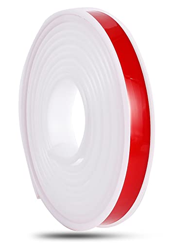 Kantenumleimer Selbstklebend, U-Förmig TPE Kantenumleimer, Dekoratives Dichtband, Flexibler, Langlebiger Kantenschutz Zum Schutz Von Möbeln Vor Stößen (16mm,White 2m) von TAOQILE