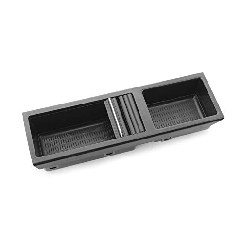 TAOTT Aufbewahrungsfach Tablett Rollo Outdoor Teile Persönliche Mittelkonsole mit Rollauto Zubehör passend für B-M-W E46 1999-2005 Organisation von TAOTT