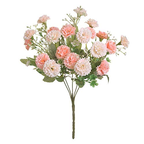 TAOYUN 20 Köpfe Kleine Nelke Mini Hortensie Blume Nelke Hochzeit Zuhause Dekorative Weiche Seide Gefälschte Blumen von TAOYUN