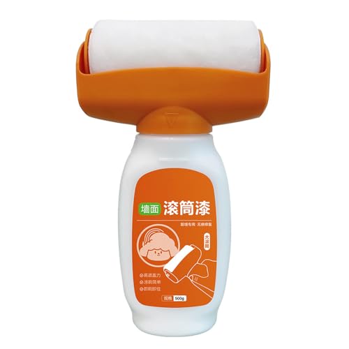 500 ml große Rollenpinsel Reparaturfarbe, 2 in 1 Wand Repinish Lackwalzenpinsel Wand Reparatur Wandwerk Reparaturwerkzeug für Keramikfliesen -Keramik -Porzellanwände Decke, weiß 500 ml große Rollenpinsel Reparaturfarbe, 2 in 1 Wand Repinish Lackwalzenpinsel Wand Reparatur Wandwerk Reparaturwerkzeug für Keramikfliesen -Keramik -Porzellanwände Decke, weiß von TAOZHIYAO