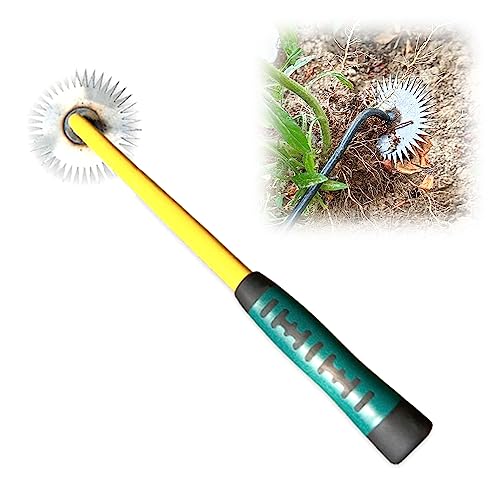 TAOZHIYAO Sonnenblume Stil Garten Unkrautstecher Jäten Werkzeug, Gras Bewurzelung Lose Erde Hand Jäten Entfernung Puller Gartengeräte Multifunktionale Weeder (C) von TAOZHIYAO