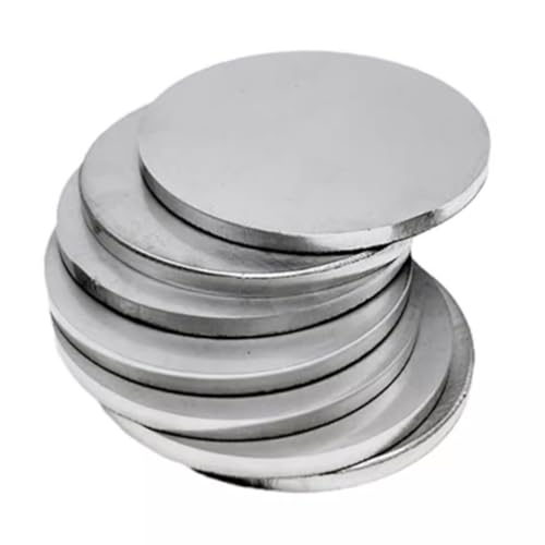 1 Stück 304SS-Rundplatte – 50 mm bis 350 mm Durchmesser, 0,5 mm bis 5 mm Dicke, hochfeste und erosionsbeständige Scheibe(1mmx120mm) von TAPAUVCK