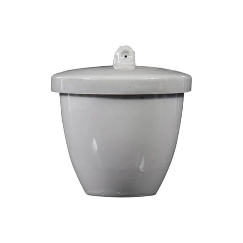 1 Stück Keramiktiegel mit hoher Wärmeleitfähigkeit – bogenförmige Formen for Laborexperimente (5–500 ml) – Rissbeständigkeit(30ml) von TAPAUVCK