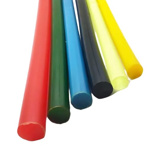 1 Stück hochfester 75A Polyurethan-Rundstab – 50 cm Länge, verschiedene Größenoptionen for vielseitige Anwendungen(Green,50x500mm) von TAPAUVCK