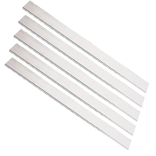 5 Stück 6061 Aluminium-Flachstangen – anpassbare Größen for Heimwerkerprojekte – 2 mm Dicke, 10–40 mm Breite, 500 mm Länge(15mm) von TAPAUVCK