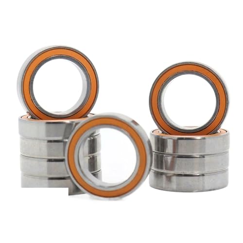 6701-2RS Kugellager, 10 Stück, 12 x 18 x 4 mm, ABEC-3, selbstausrichtendes Stehlager mit massivem Gusseisengehäuse von TAPAUVCK