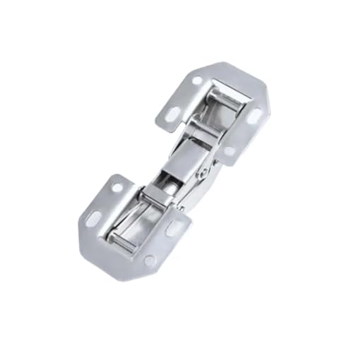 90-Grad-Schrankscharnier mit sanfter Schließung – Hydraulische Scharniere ohne Bohren for Schranktüren mit Schrauben – Möbelbeschläge(4in2pcs) von TAPAUVCK