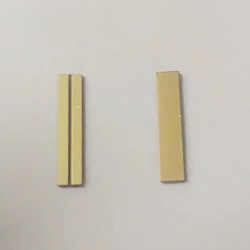 Aluminiumnitrid-Keramiksubstrat – 170 W/mK Wärmeleitfähigkeit, 0,38 mm Dicke, anpassbare Größenoptionen, 1 Stück(2.3x10mm) von TAPAUVCK