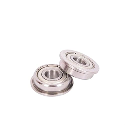 F625-2Z Flansch-Rillenkugellager 5 x 16 x 5 mm for 3D-Drucker, Rasenmäher und Heimwerkerprojekte(50PCS) von TAPAUVCK