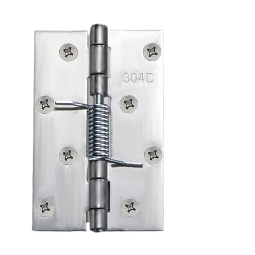 Selbstschließendes Federscharnier – SS-Soft-Close-Scharniere for Schränke und Möbel – inkl. Schrauben und Montageanleitung(10 Set4 in) von TAPAUVCK