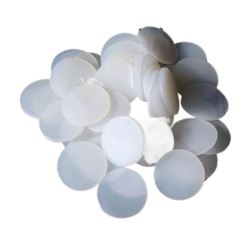 Weißes Silikon-Dichtungspad – 60–100 mm Durchmesser, 1–8 mm Dicke for Abdichten und zur Stoßdämpfung (1/2/5 Stück)(100mm (1Pc) 4mm) von TAPAUVCK