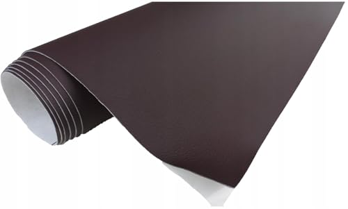 TAPHICEROS Leder Reparatur Set, Dunkelbraun 15 cm x 140 cm, Meterware Kunstleder Selbstklebend Lederreparatur Lederflicken Set Hochwertiges Lederflickenset für Autositz Sofa Möbel Bürostuhl TAPHICEROS Leder Reparatur Set, Dunkelbraun 15 cm x 140 cm, Meterware Kunstleder Selbstklebend Lederreparatur Lederflicken Set Hochwertiges Lederflickenset für Autositz Sofa Möbel Bürostuhl von TAPHICEROS