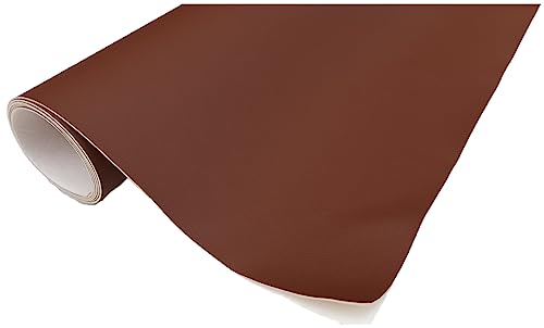 TAPHICEROS Leder Reparatur Set Meterware Kunstleder Selbstklebend Lederreparatur Lederflicken Set Hochwertiges Lederflickenset für Autositz Sofa Möbel Bürostuhl (Jasny brąz, 50cm x 140cm) von TAPHICEROS