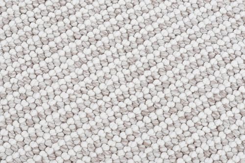 TAPISO Agra Teppich Creme Beige Kariert Schlingen Teppich mit Fransen Modern Boho Design Weich Loop Optik Wohnzimmer Schlafzimmer ÖKO-TEX 240 x 340 cm von TAPISO