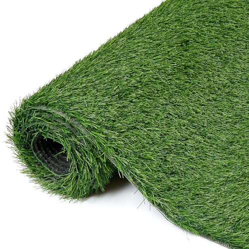 TAPISO Canyoo Rasenteppich Kunstrasen Grün - Höhe:30 mm Meterware für Garten Balkone Terrassen Wintergärten 100 x 1350 cm TAPISO Canyoo Rasenteppich Kunstrasen Grün - Höhe:30 mm Meterware für Garten Balkone Terrassen Wintergärten 100 x 1350 cm von TAPISO
