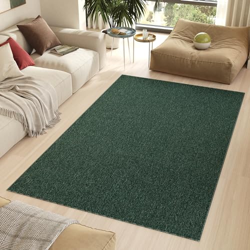 TAPISO Nizza Teppich Anti Rutsch Loop-Teppich Waschbar Grün Einfarbig Melange rutschfest Wohnzimmer Schlafzimmer Büro Esszimmer ÖKO-TEX 240 x 340 cm TAPISO Nizza Teppich Anti Rutsch Loop-Teppich Waschbar Grün Einfarbig Melange rutschfest Wohnzimmer Schlafzimmer Büro Esszimmer ÖKO-TEX 240 x 340 cm von TAPISO