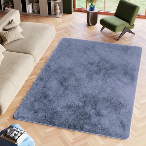 TAPISO Silk Teppich Shaggy rutschfest Dunkelgrau Einfarbig Antirutsch Hochflor Langflor Modern Schlafzimmer Wohnzimmer Bedvorleger ÖKO-TEX 120 x 170 cm TAPISO Silk Teppich Shaggy rutschfest Dunkelgrau Einfarbig Antirutsch Hochflor Langflor Modern Schlafzimmer Wohnzimmer Bedvorleger ÖKO-TEX 120 x 170 cm von TAPISO