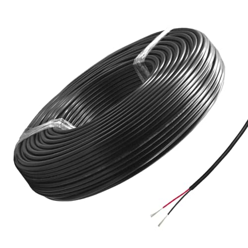 2x0,32mm2 Elektrokabel PVC Flexible Kabel 2x0,75mm2 adriges Kabel - 10m 20m 30m Optionale Länge, Sauerstofffreier Verzinnter Kupferdraht Hohe Temperaturbeständigkeit Weich und Flexibel (18#, 10 Meter) von TAPKUA