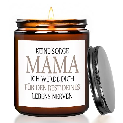 Taplux Duftkerzen Geschenke für Mama - Beste Kerzen Geschenk für Mutter von Tochter, Sohn zu Muttertag - Lavendel Kerzen Duft Natürliches Sojawachs Geschenk für Frauen Relax Wohlbefinden von TAPLUX
