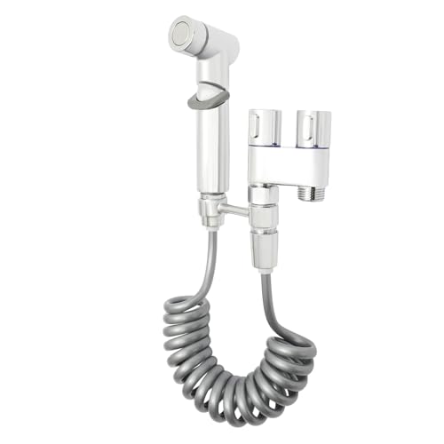 Bidet Handbrause Set Für Toilette Mit Spritzpistole Ventilkörper Und Halterung Schnittstelle 1/2 Zum Waschen Von Haustieren Reinigen Des Badezimmers Bidet Handbrause Set Für Toilette Mit Spritzpistole Ventilkörper Und Halterung Schnittstelle 1/2 Zum Waschen Von Haustieren Reinigen Des Badezimmers von TAPMING