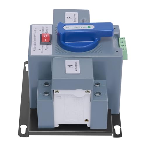 Dual Power Automatischer Transferschalter 63A AC220V Notstrom Umschalter Lastumschalter Netzumschalte Für Haushaltsstrom Wechselrichter Solar Große Orte von TAPMING
