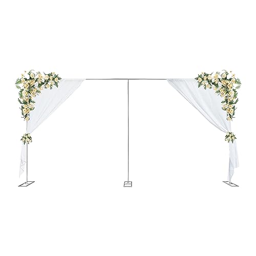 Hochzeitsbogen für Zeremonie Traubogen 3M x 6M Metall-Ballonbogen ständer-Set Garten Blumenbogen Rahmen Hintergrund für Jahrestag Geburtstag Party Brautparty Dekoration von TAPMING